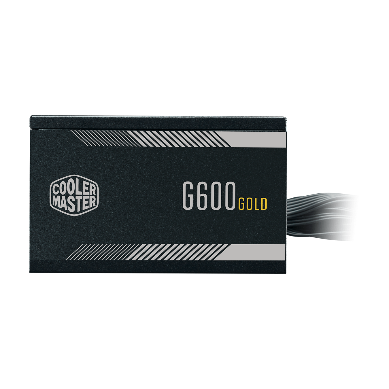 تصویر جلو منبع تغذیه کامپیوتر کولر مستر مدل G600 Gold توان ۶۰۰ وات